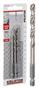 Lot de 3 forets HSS taillés meulés - Kreator